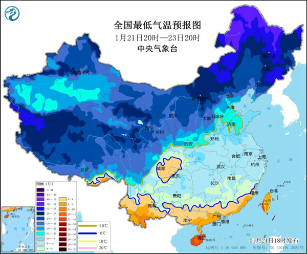 寒潮+暴雪+大风三预警齐发！南方大范围降雪进入最强时段局地大暴雪 冰冻线将压至两广