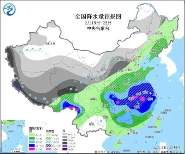 强降水、冰雹、大风、冻雨......湖南降温图红到发黑，中央气象台直呼刺激！